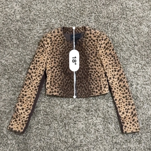 BCBGMAXAZRIA Animal Print Jacket - Picture 5 of 6